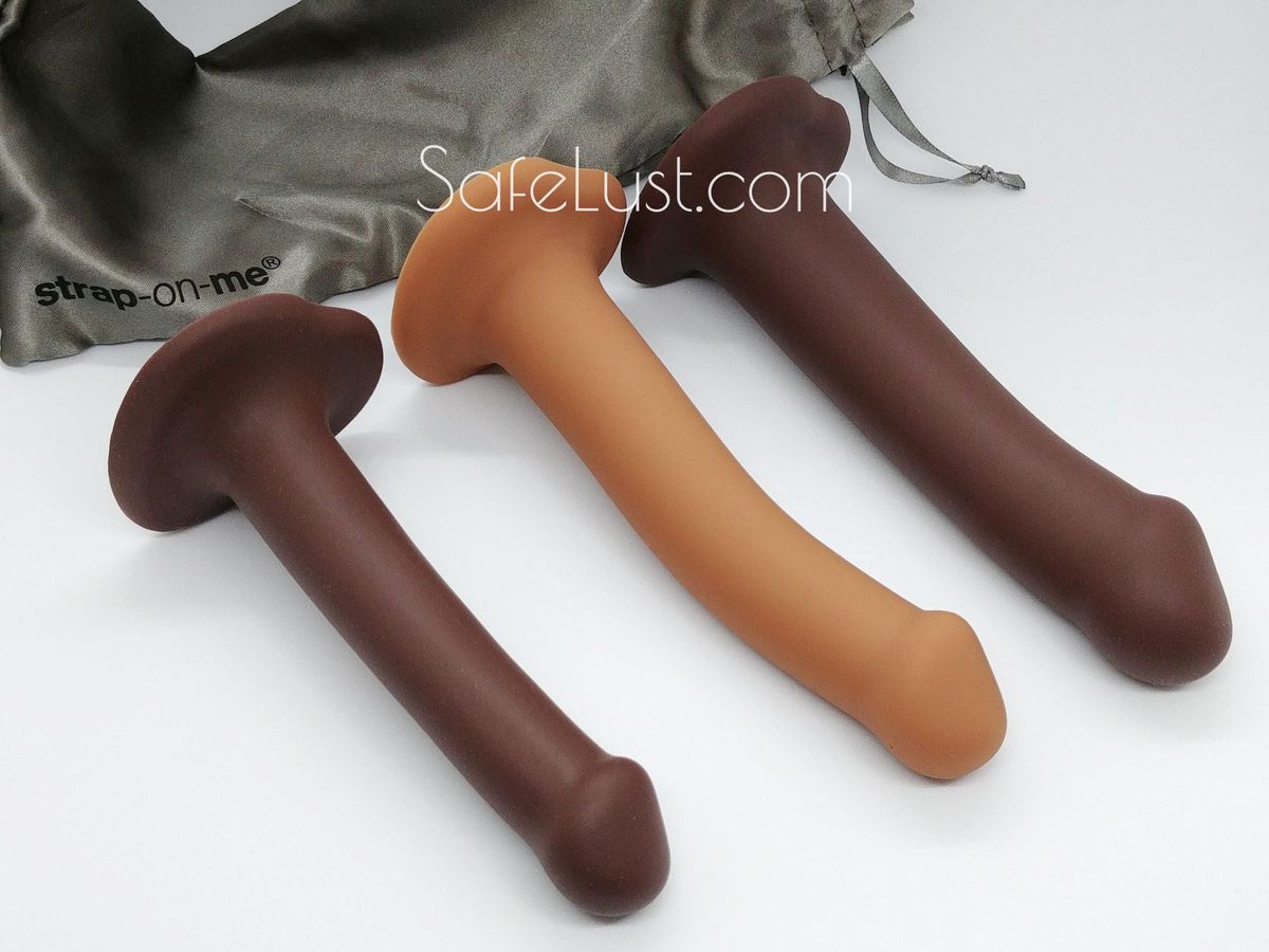 Strap-On-Me Dual Density Silicone Strap-On Dildo